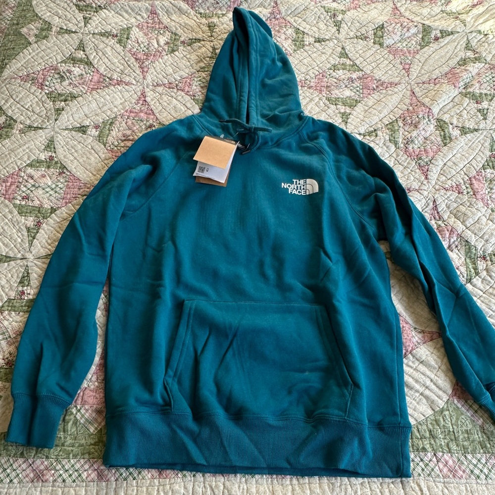 The North Face Teal Hoodie women size M